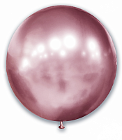 Хром 18""(45см) розовый (Chrome Metallic/ Pink) 50шт/уп